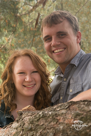 Lizzie and David flower